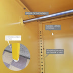 Locker Diseño Amarillo con Llave