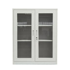OUTLET MPV Estante Bajo Puerta Vidrio con Llave
