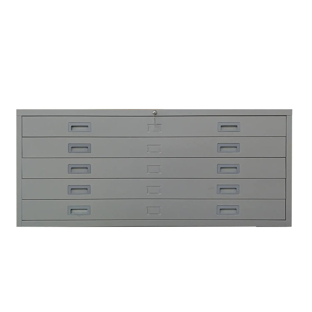 Planera Metálica Horizontal 5 Cajones con Llave