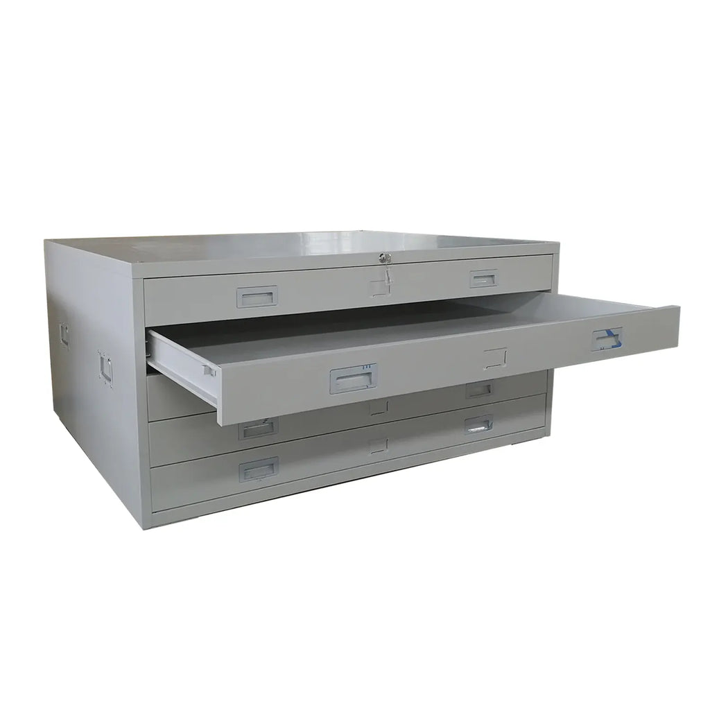 Planera Metálica Horizontal 5 Cajones con Llave