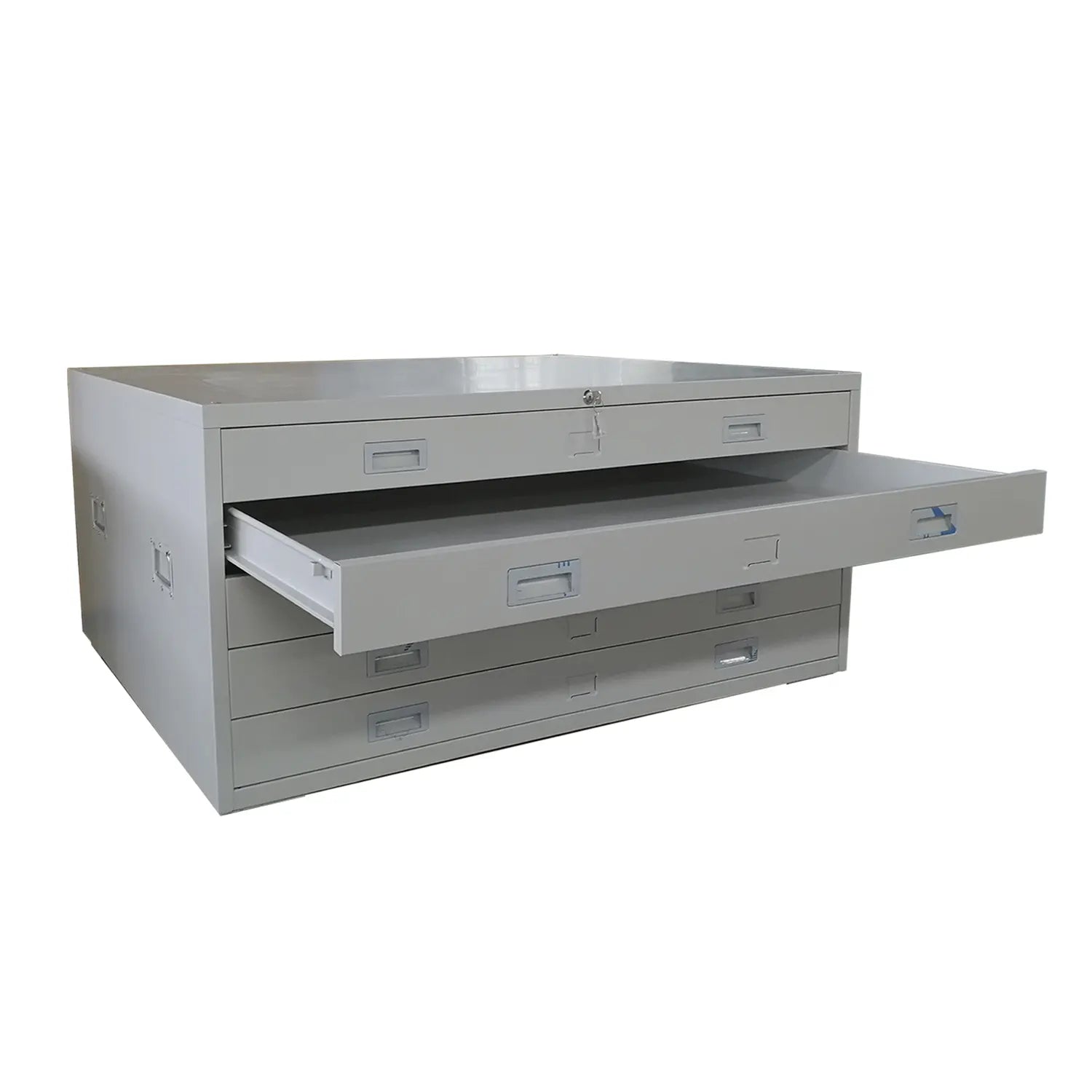 Planera Metálica Horizontal 5 Cajones con Llave