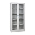 OUTLET SWG Estante 2 Puertas de Vidrio con Llave