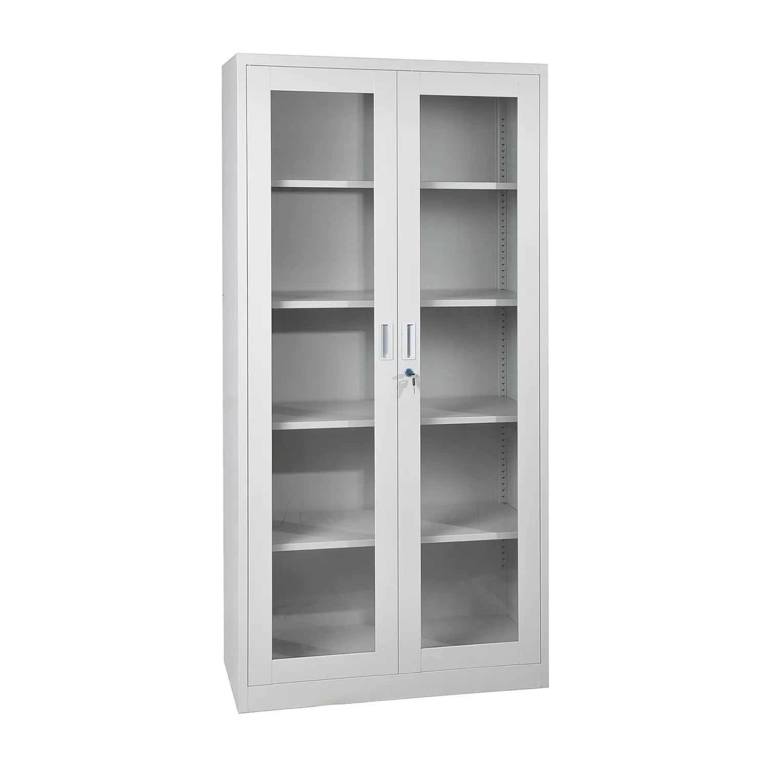 SWG Estante 2 Puertas de Vidrio con Llave